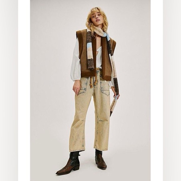 Free People Marianna Vegan Suede Vest - Picture 2 of 3